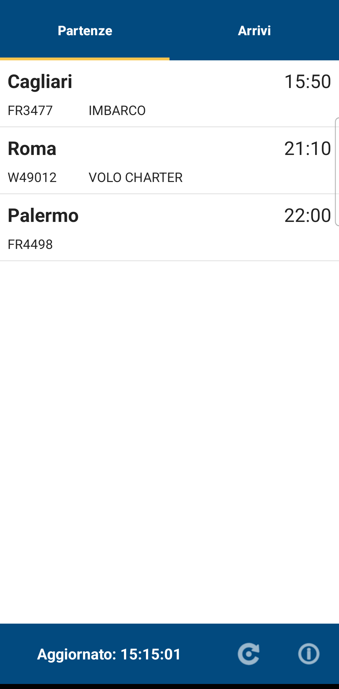 Voli Parma Airport screenshot 1