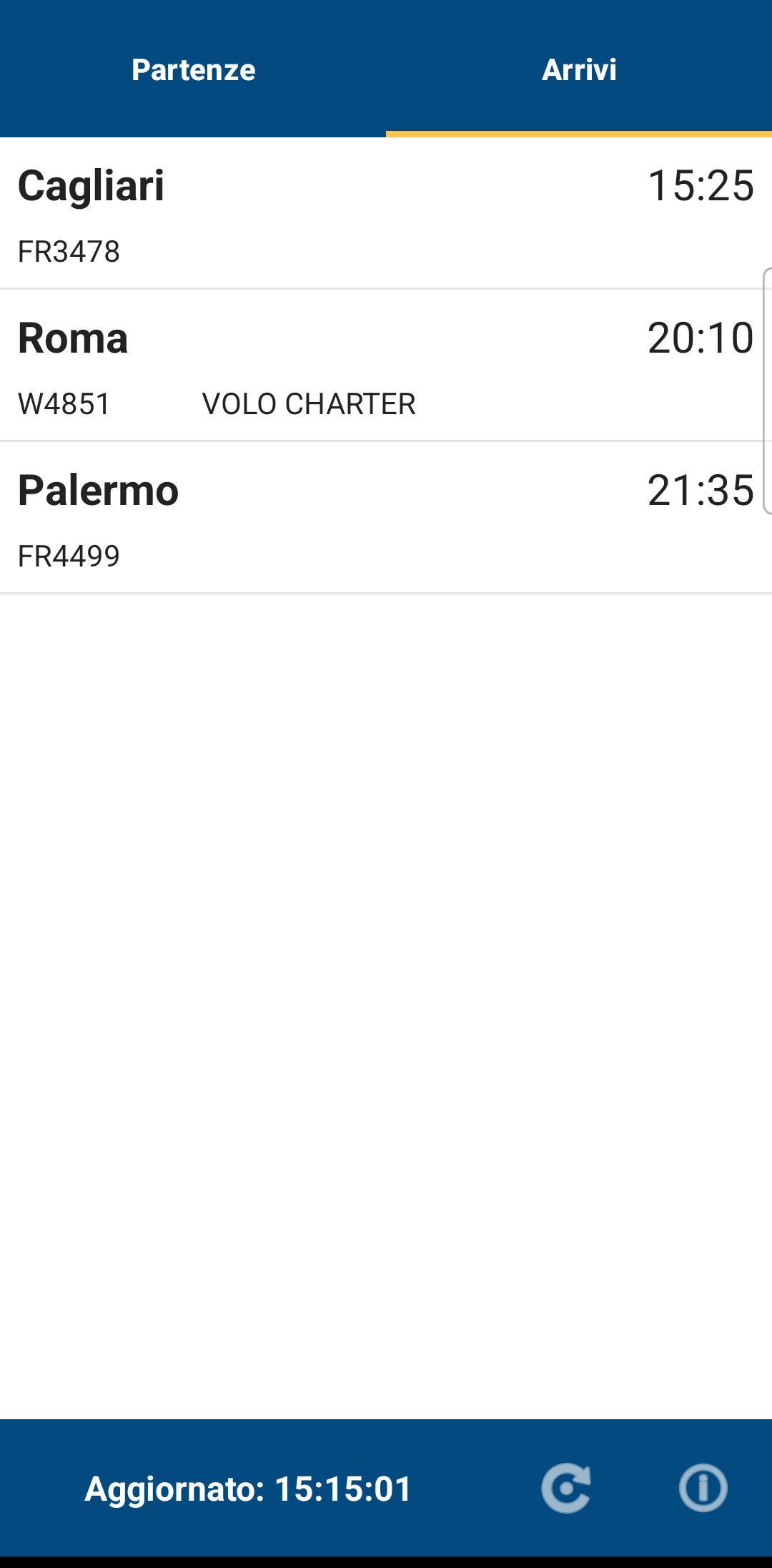 Voli Parma Airport screenshot 2