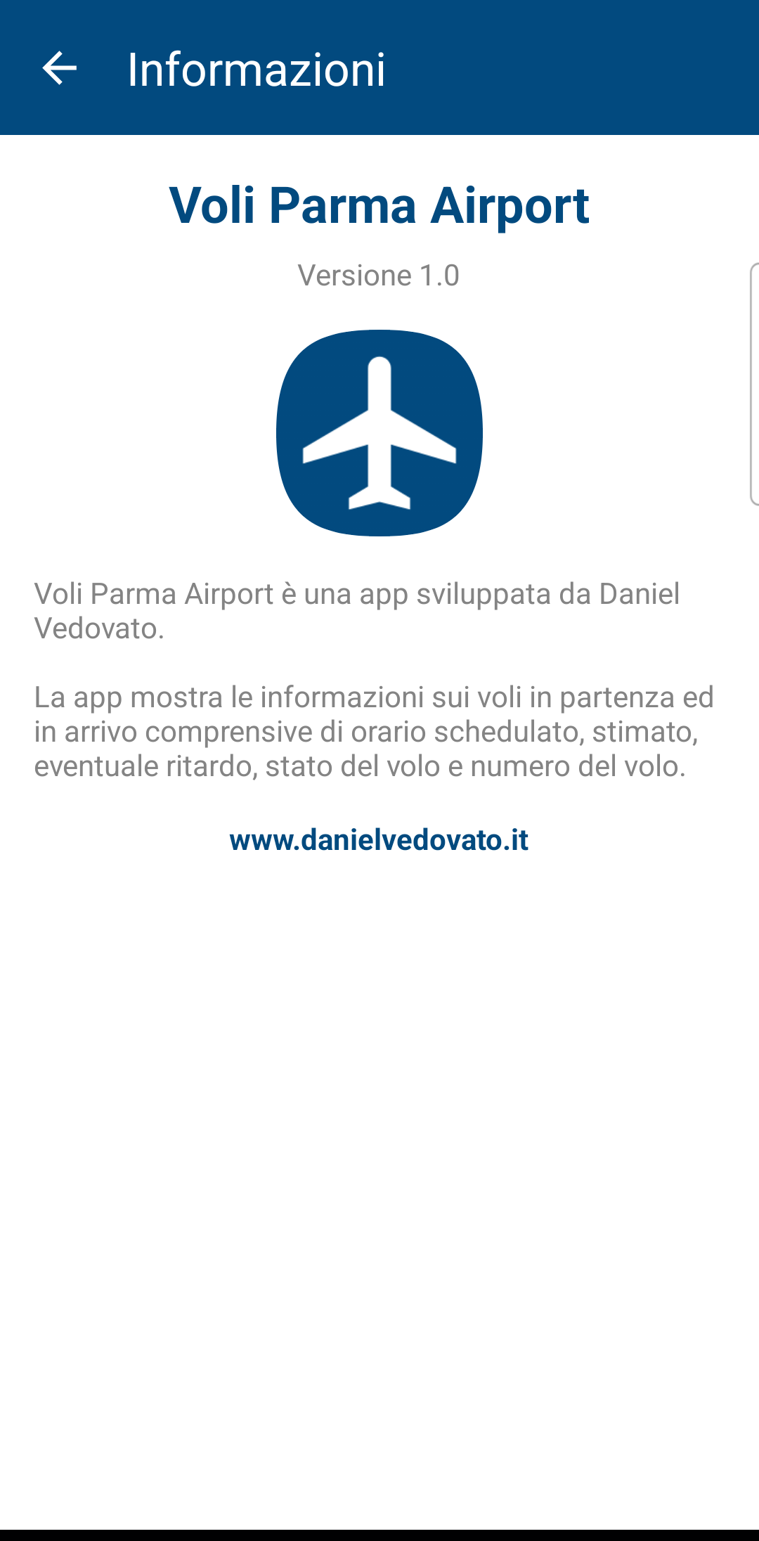 Voli Parma Airport screenshot 3